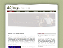 Tablet Screenshot of colstringer.com